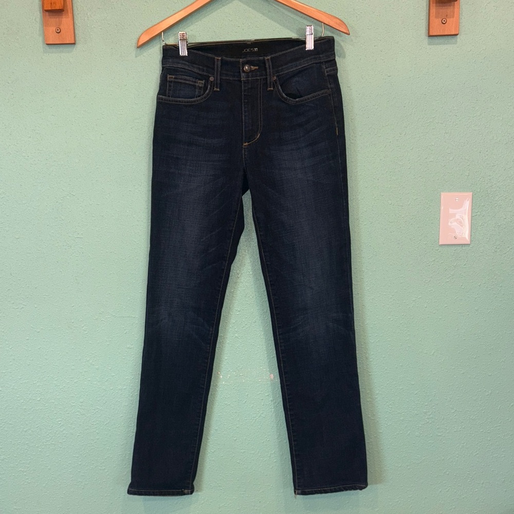 Joe Jeans Brixton Dark Blue Denim Jeans. Size 28 waist.  Great condition.